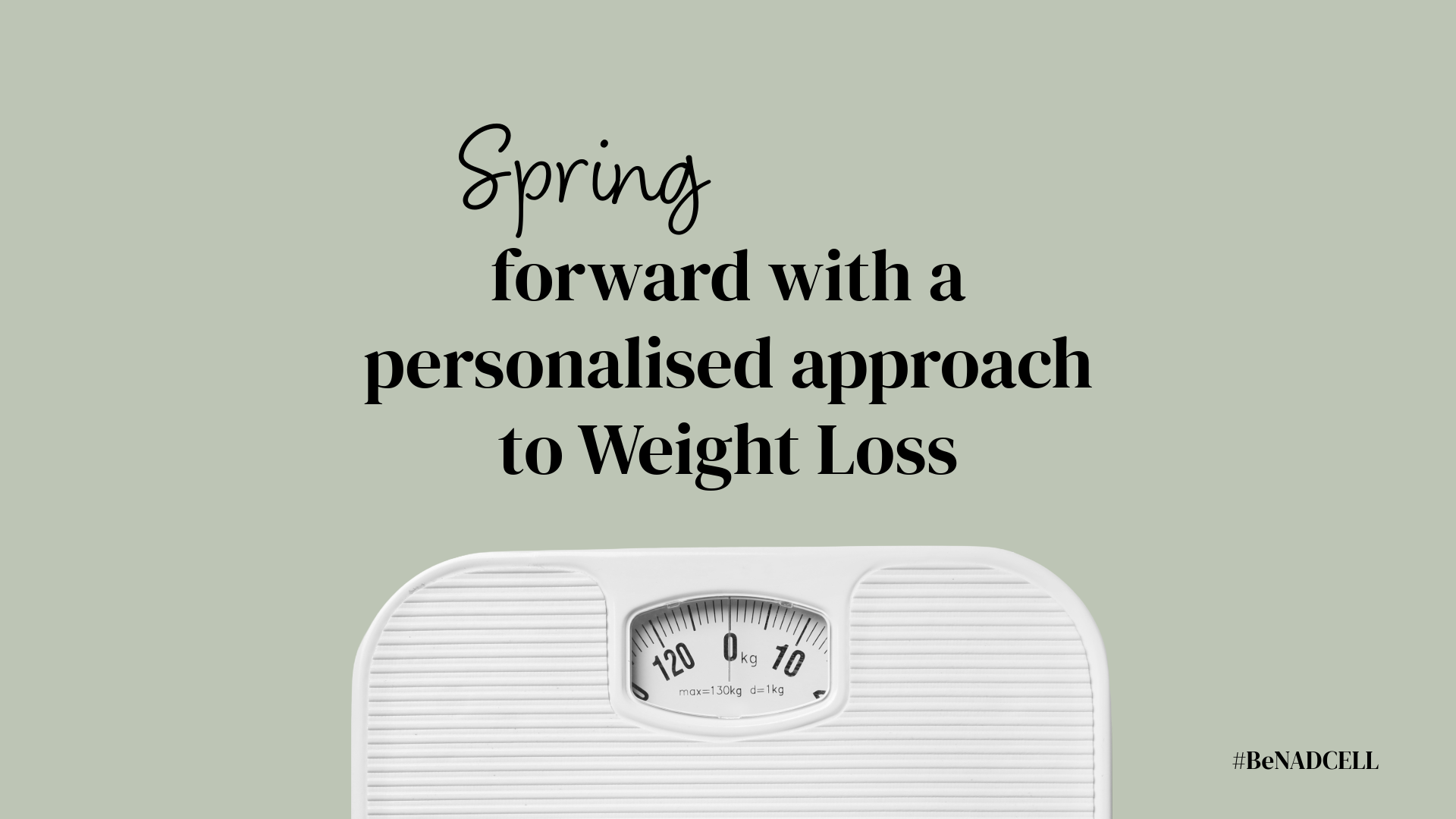 Spring Forward With A Personalised Approach to Weight Loss